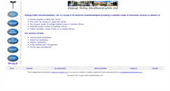 Desktop Screenshot of dupageanesthesia.com